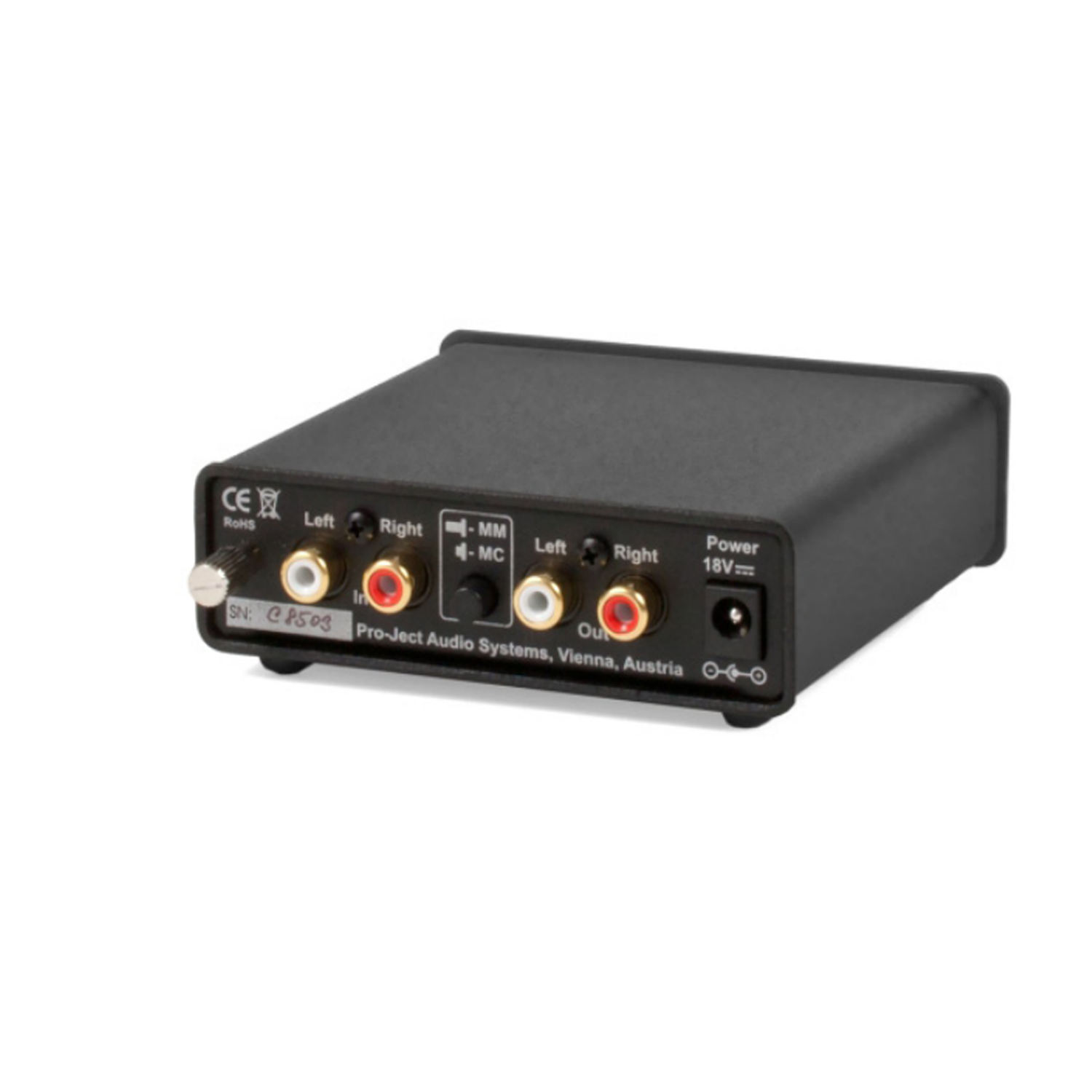 Pro-Ject Phono Box MM/MC Phono 前級擴音機(銀色)