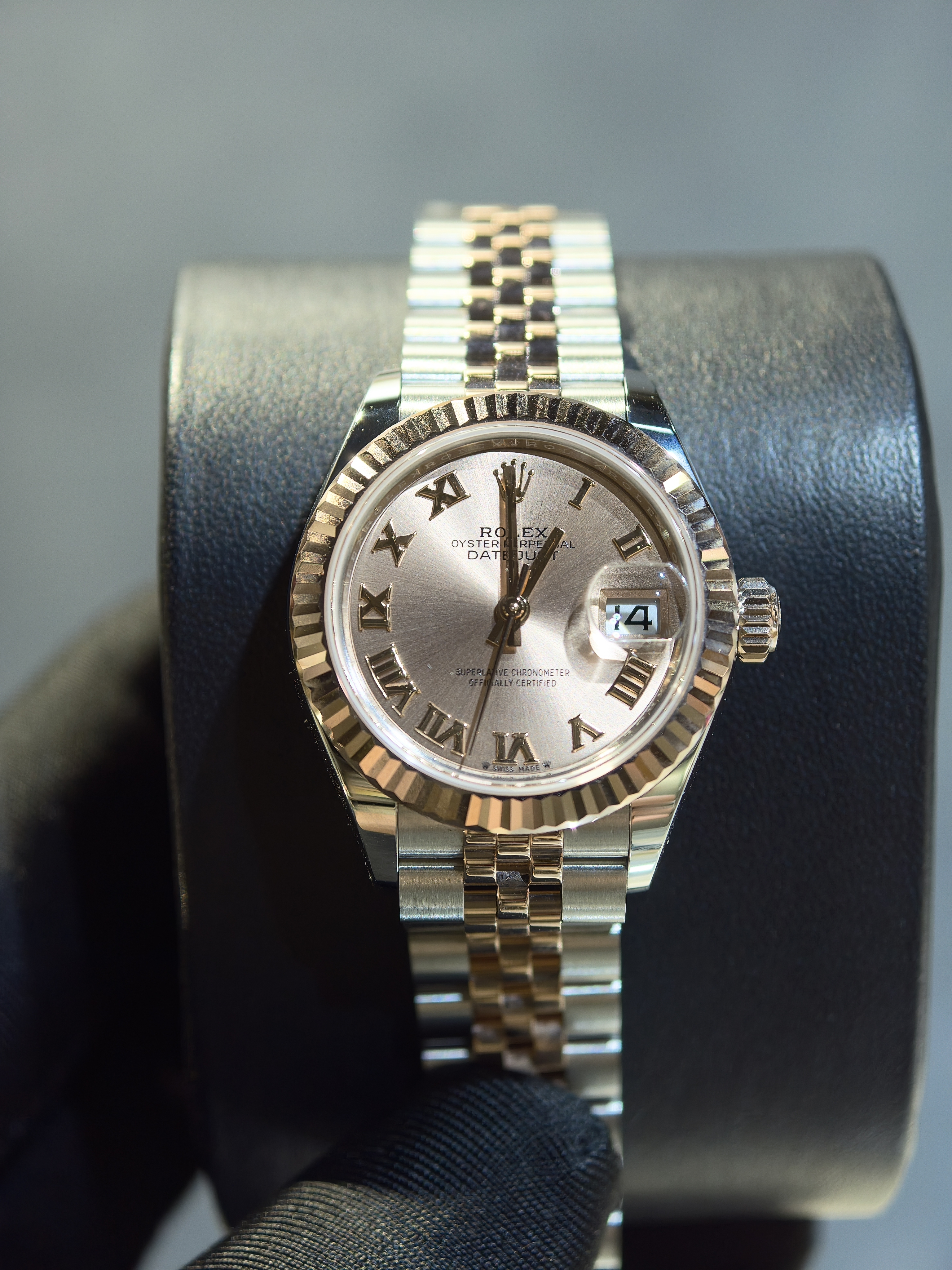 BRAND NEW ROLEX 279171 ROSE GOLD ROMAN LADY-DATEJUST 28MM JUBILEE STRAP m279171-0025