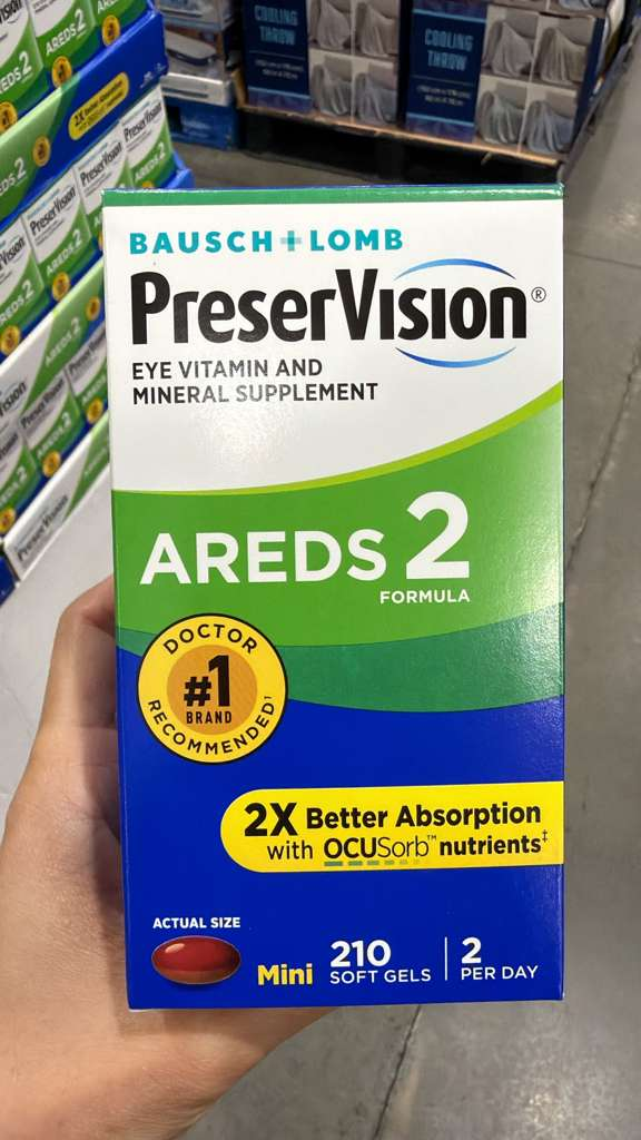 YN006 博士倫 第二代升級配方葉黃素+玉米黃素+維他命C+E 210粒膠囊 EXP: 11.2027