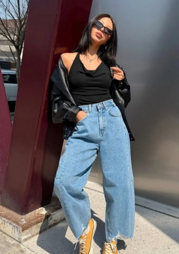 ᴴᴼᵀ ▸▸店長推薦◃◃ 春夏新款/褲腳破損蘿蔔褲 MANIFEST正韓🇰🇷