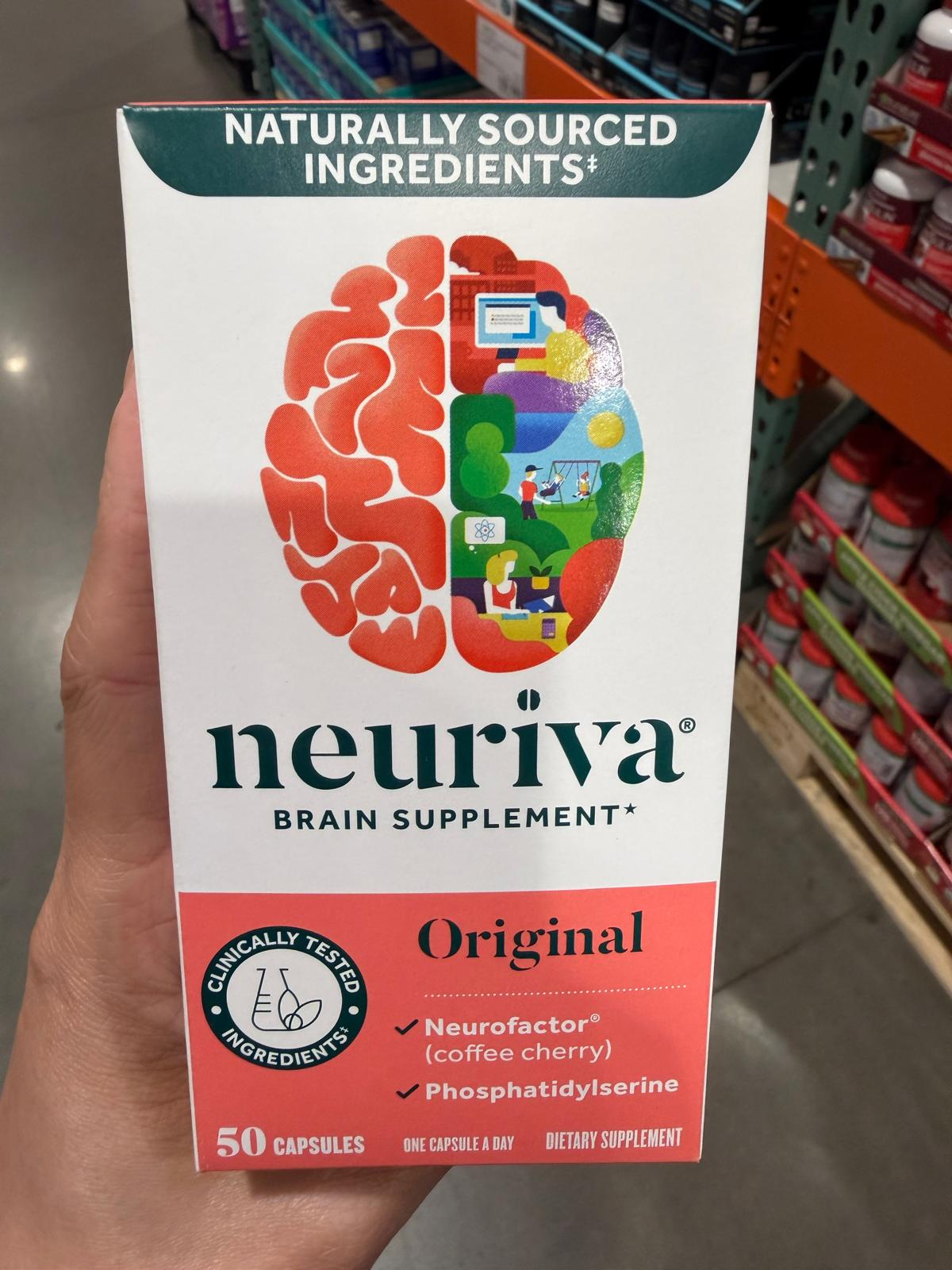 YN008 Neuriva Original 大腦補充劑 50粒裝 EXP: 10.2027