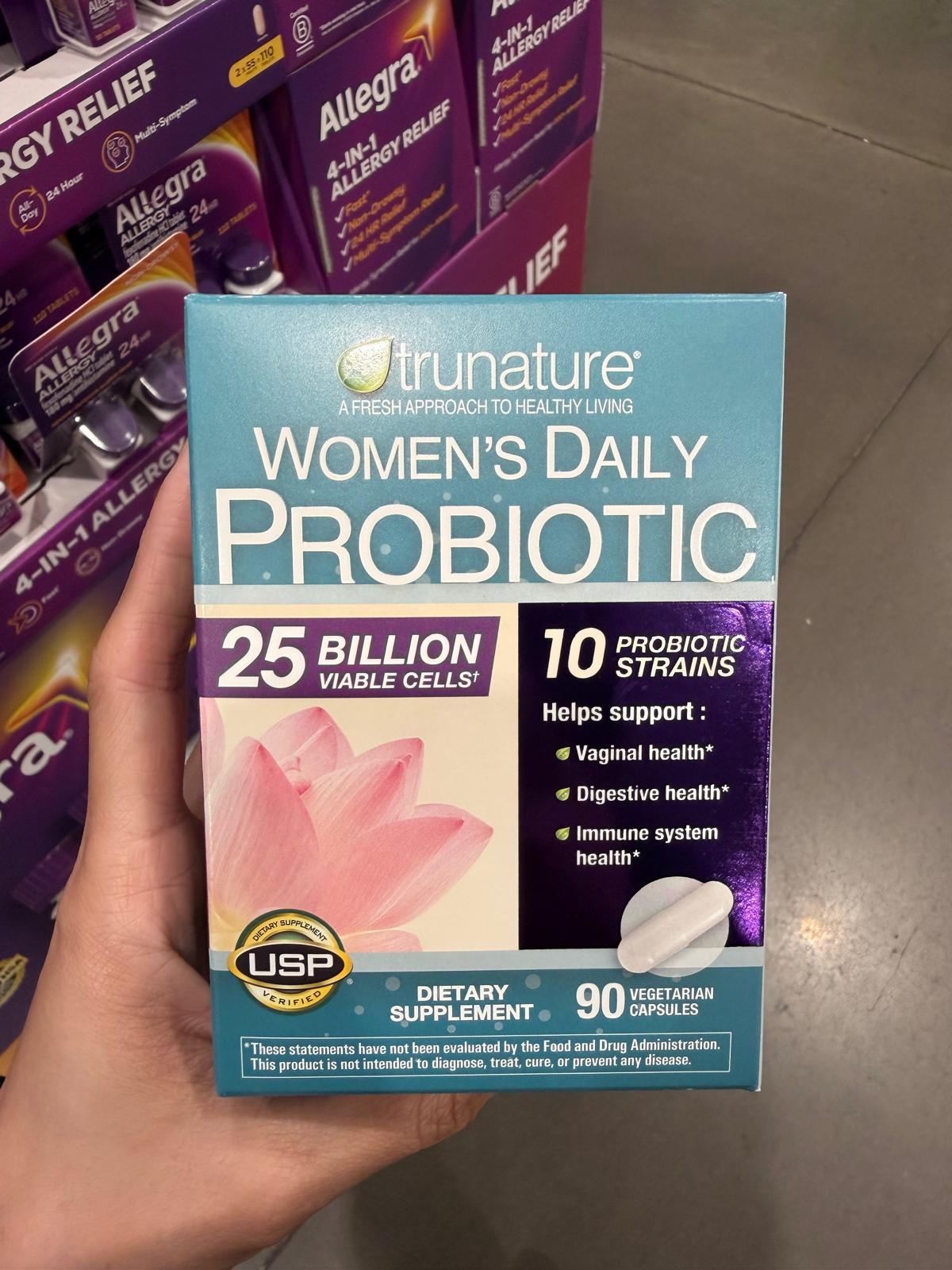 YN016 Trunature 女士每日益生菌 90粒 EXP: 02.2028