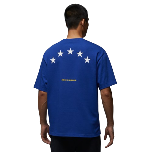 【官網限定】Nike J 85 SS Logo Crew P6 巴西 運動短踢 IF3911-417 IV