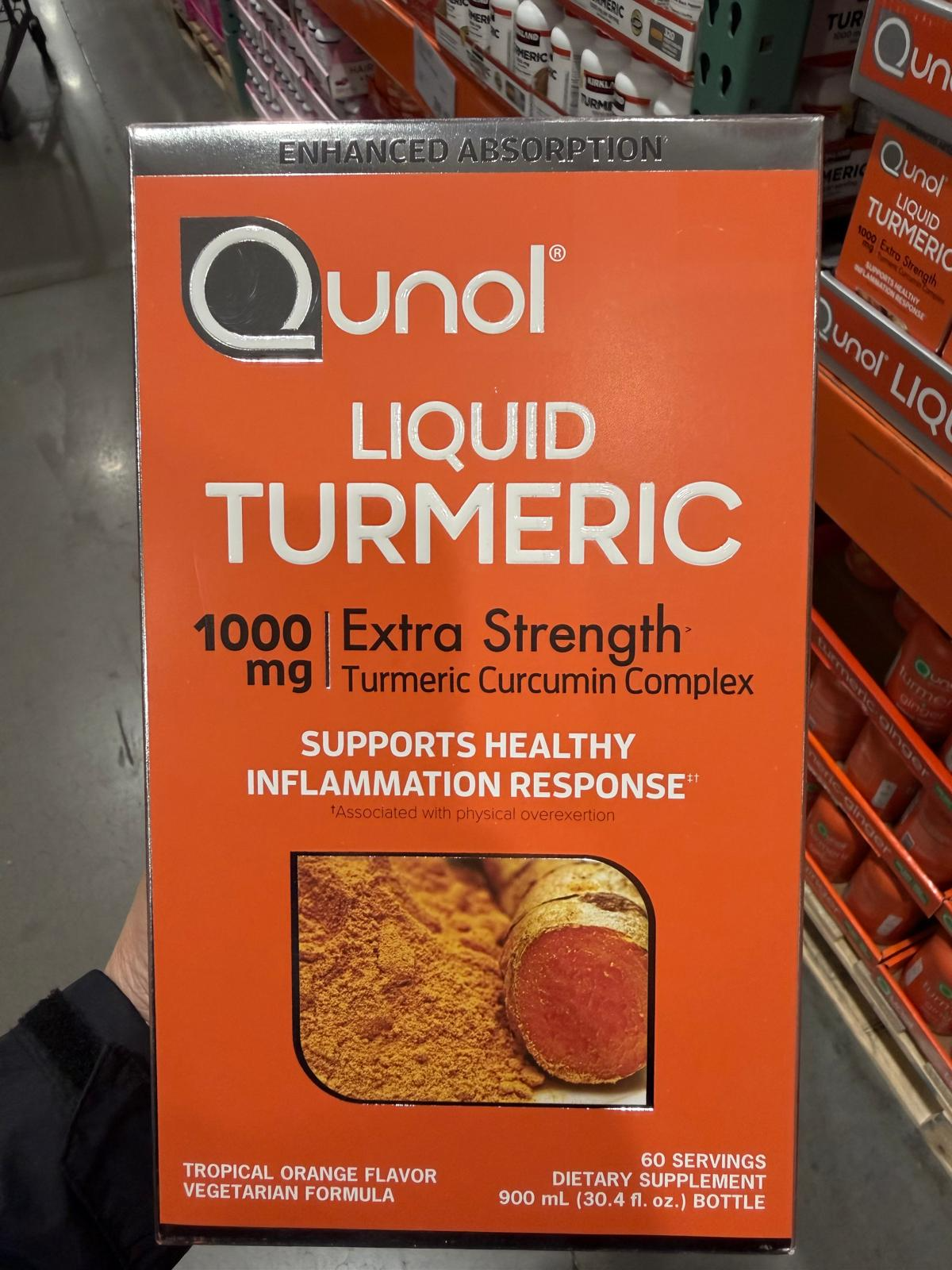 YN025 Qunol 液體薑黃素(Liquid Turmeric) 1000 毫克 900ML EXP: 10.2027