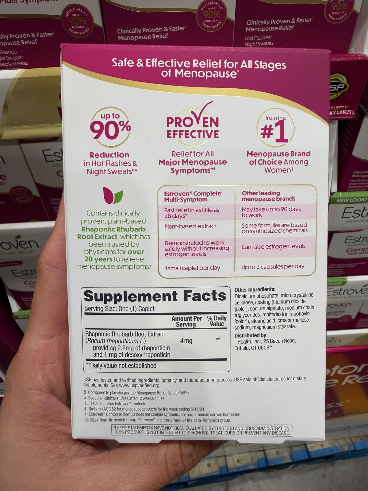 YN030 Estroven Complete Multi-Symptom Menopause Relief 更年期營養補充劑 84粒 EXP: 01.2028