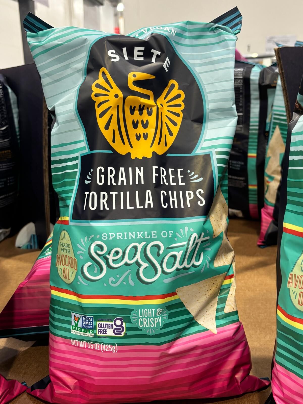 YN140 Siete Sea Salt Grain Free Tortilla Chips 無穀物玉米片 425G EXP: 07.2026