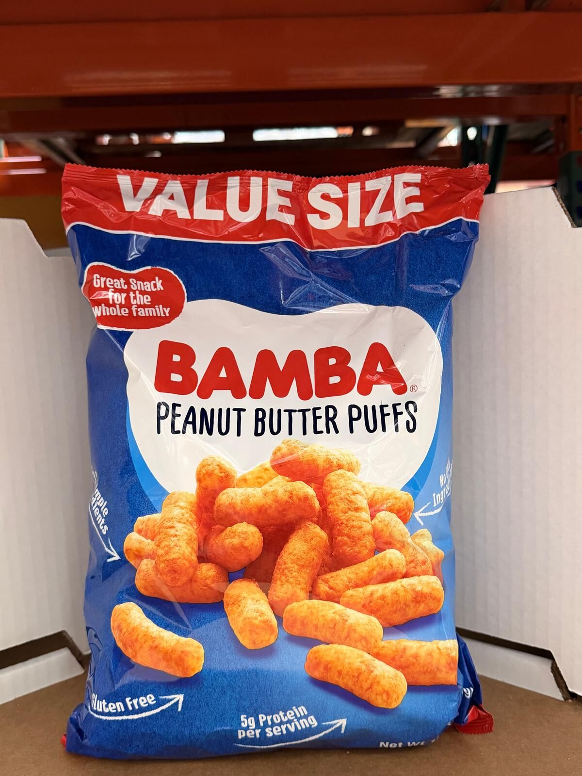 YN137 Osem Foods Israel BAMBA 花生醬泡芙 70G EXP: 08.2026