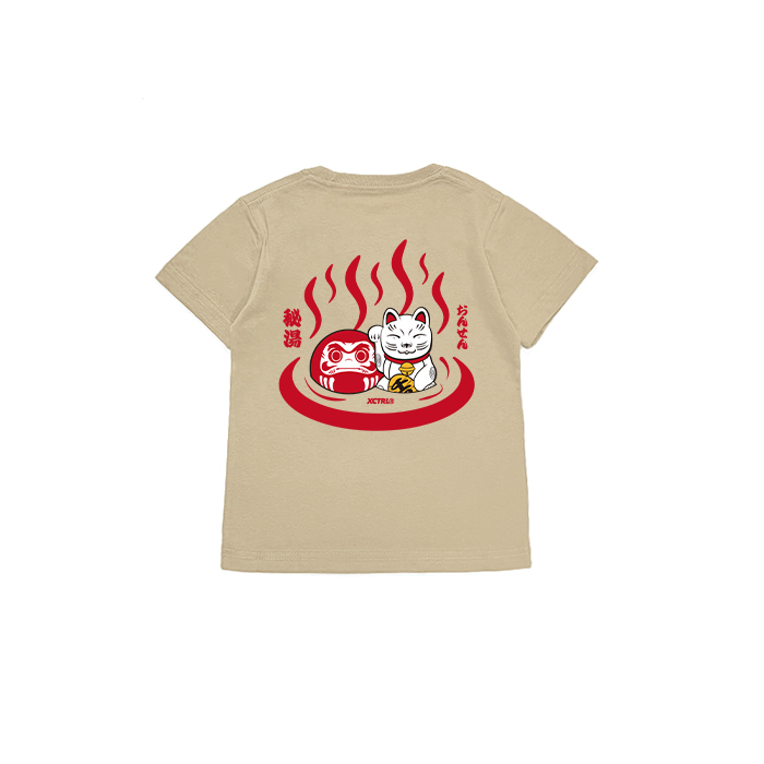 XCTRL童裝 秘湯童裝短T-卡其