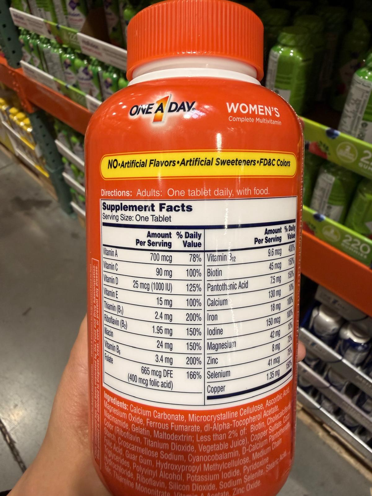 YN038 One A Day 女士綜合維他命 300片 EXP: 08.2027