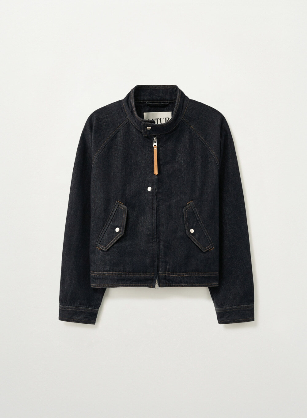 ジャケット・アウター Satur Nonefade Denim Harrington Jacket W) Nonfade Denim Harrington Jacket
