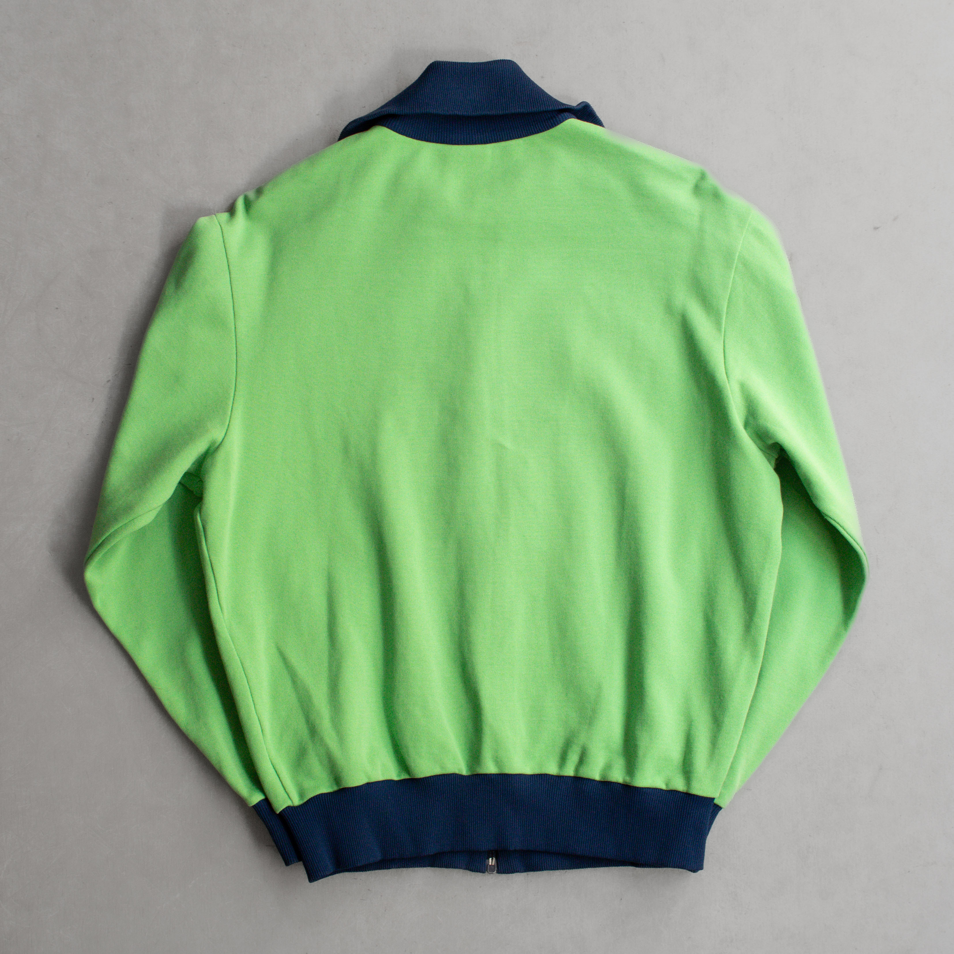 70S ADIDAS TRACK JACKET 愛迪達 三葉草 綠色 高領 運動外套