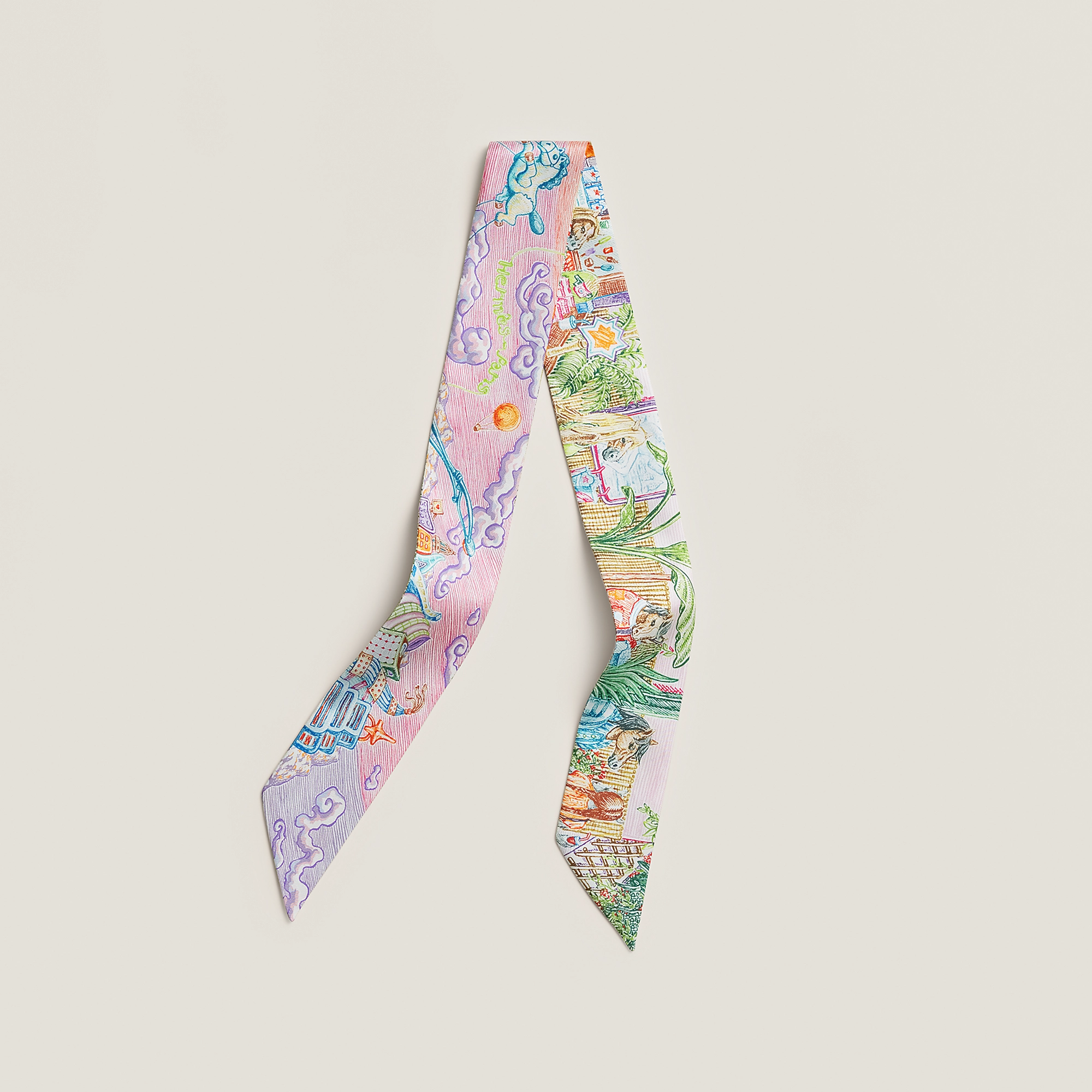 HERMES City of Light Twilly ROSE/VIOLET/MULTIC