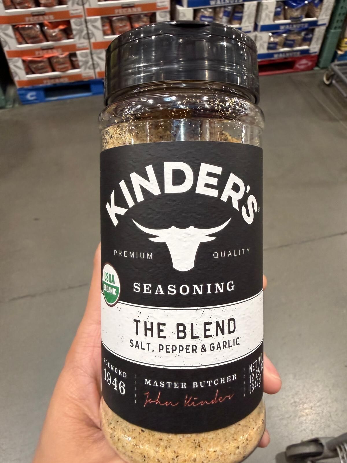 YN101 Kinder's "The Blend" 有機椒鹽蒜香調味料 12.5OZ EXP: 02.2029