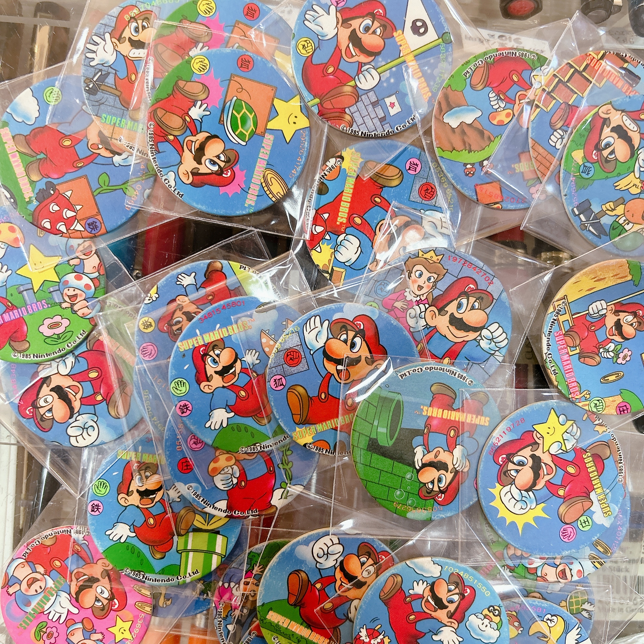 80.90年代 日本柑仔店 馬利歐遊戲牌卡｜夏普 台灣