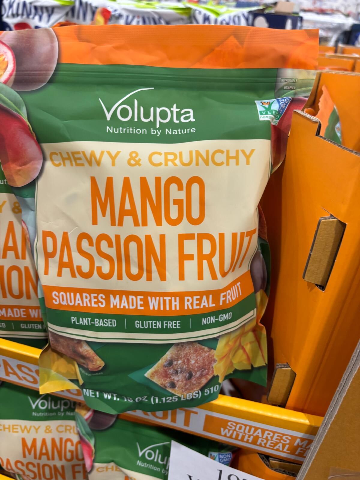 YN099 Volupta Nutrition by Nature 芒果百香果軟脆方塊酥 510G