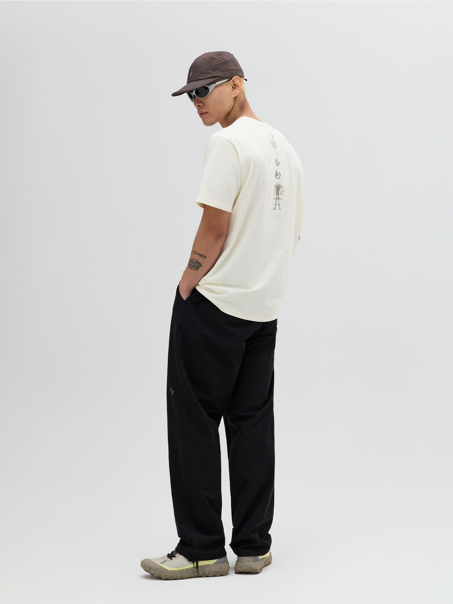 [WELTER EXPERIMENT] Nazca Vertical Symbol T-shirt 短袖 T 恤