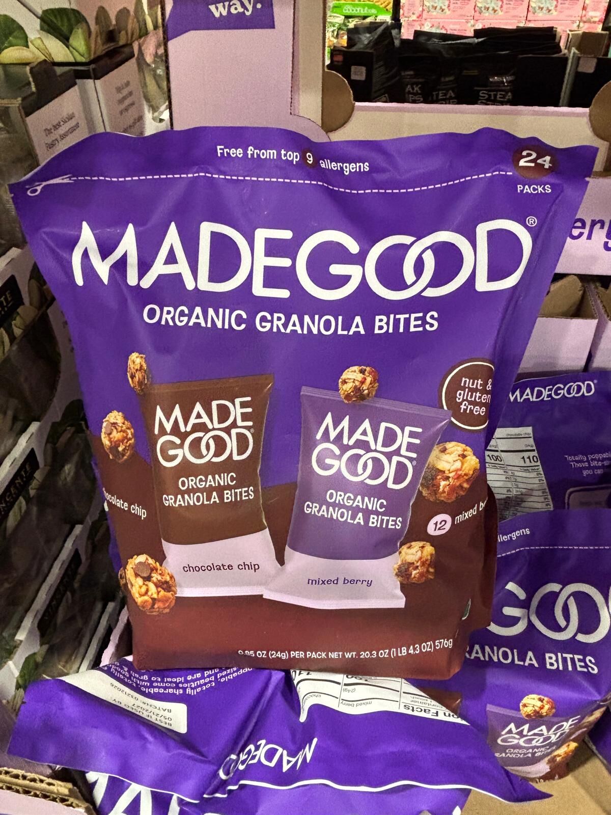 YN097 MadeGood 有機燕麥脆片迷你多口味組合包 24PACKS EXP: 05.2027