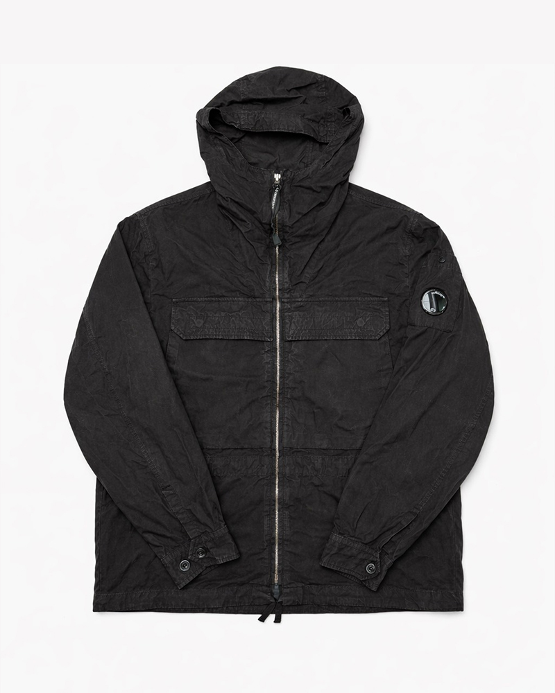 C.P. Company - Mirco Reps Hooded Lens Overshirt - 20CMOS076A110324G