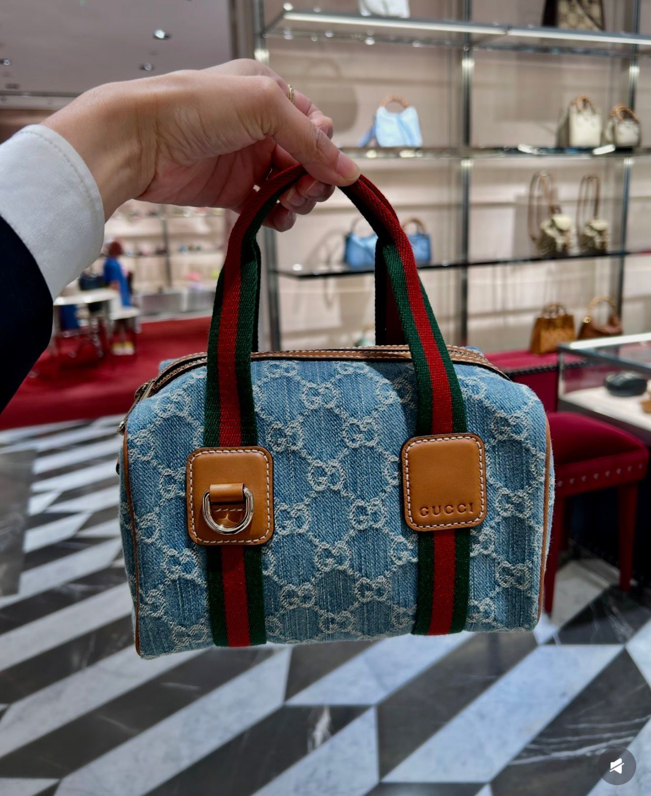 LYS01584 Gucci Mini GG Handbag