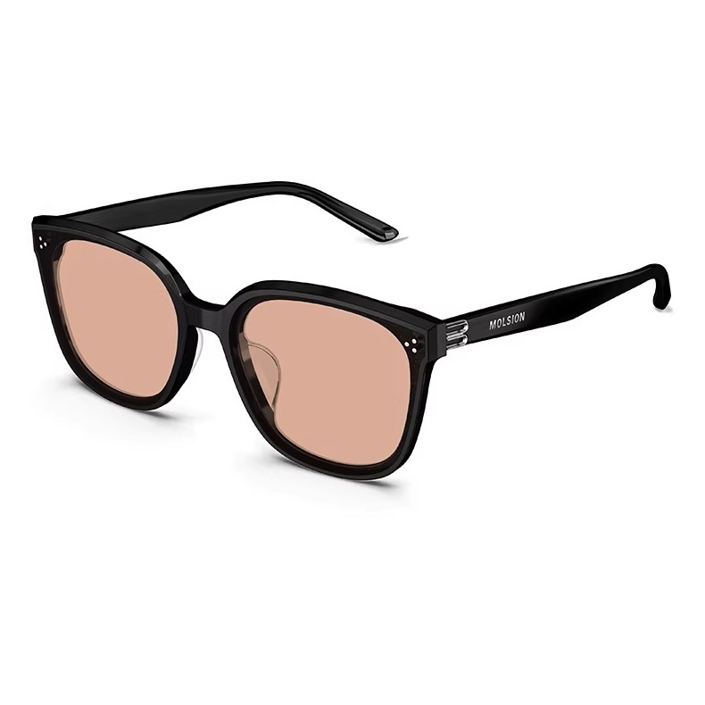 【MOLSION】MS3131 A16 方框太陽眼鏡♦(黑) #張凌赫同款
