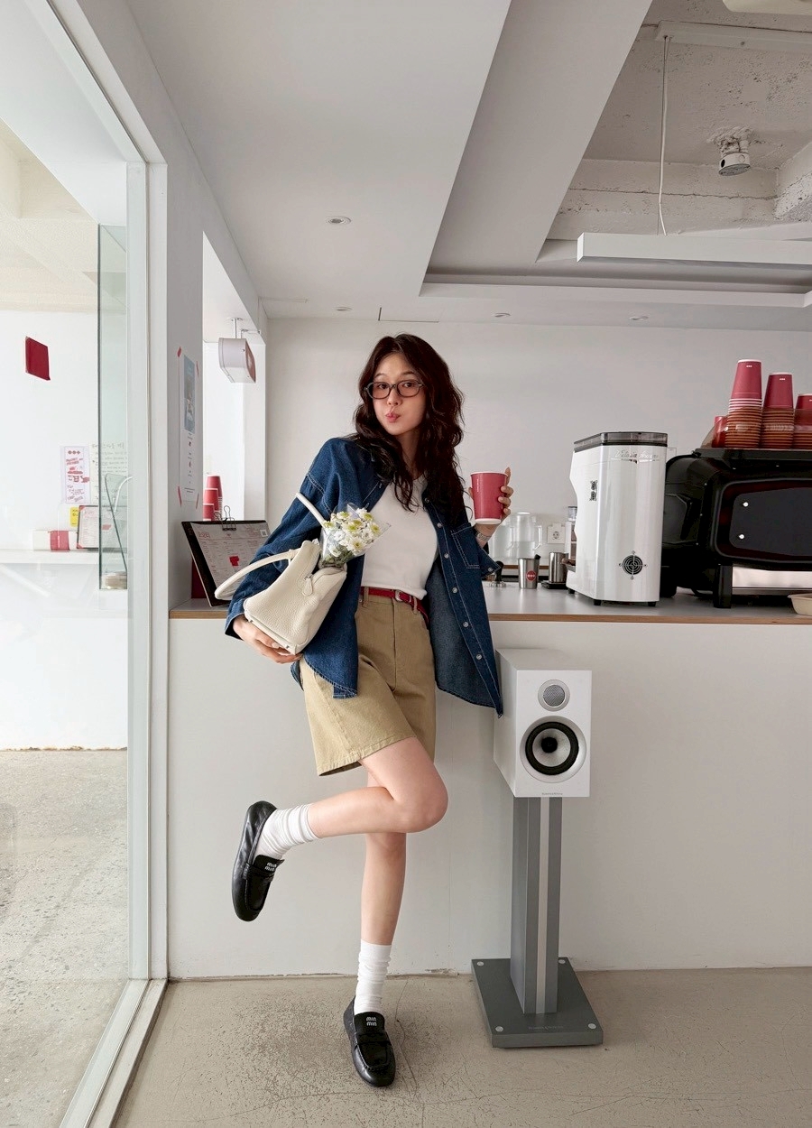 ᴴᴼᵀ ▸▸店長推薦◃◃ 春夏新款/貼標卡其短褲 MANIFEST正韓🇰🇷