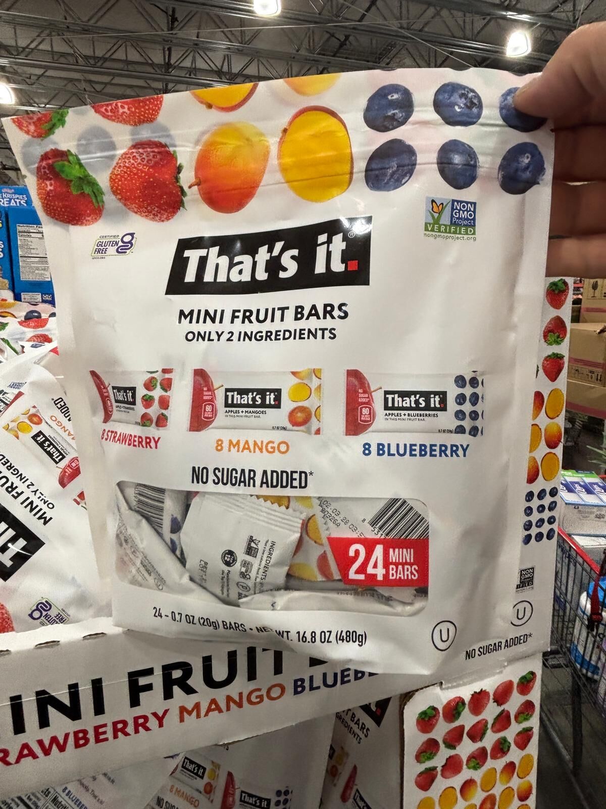 YN091 That's it. 綜合迷你水果棒 24 條裝 EXP: 01.2028