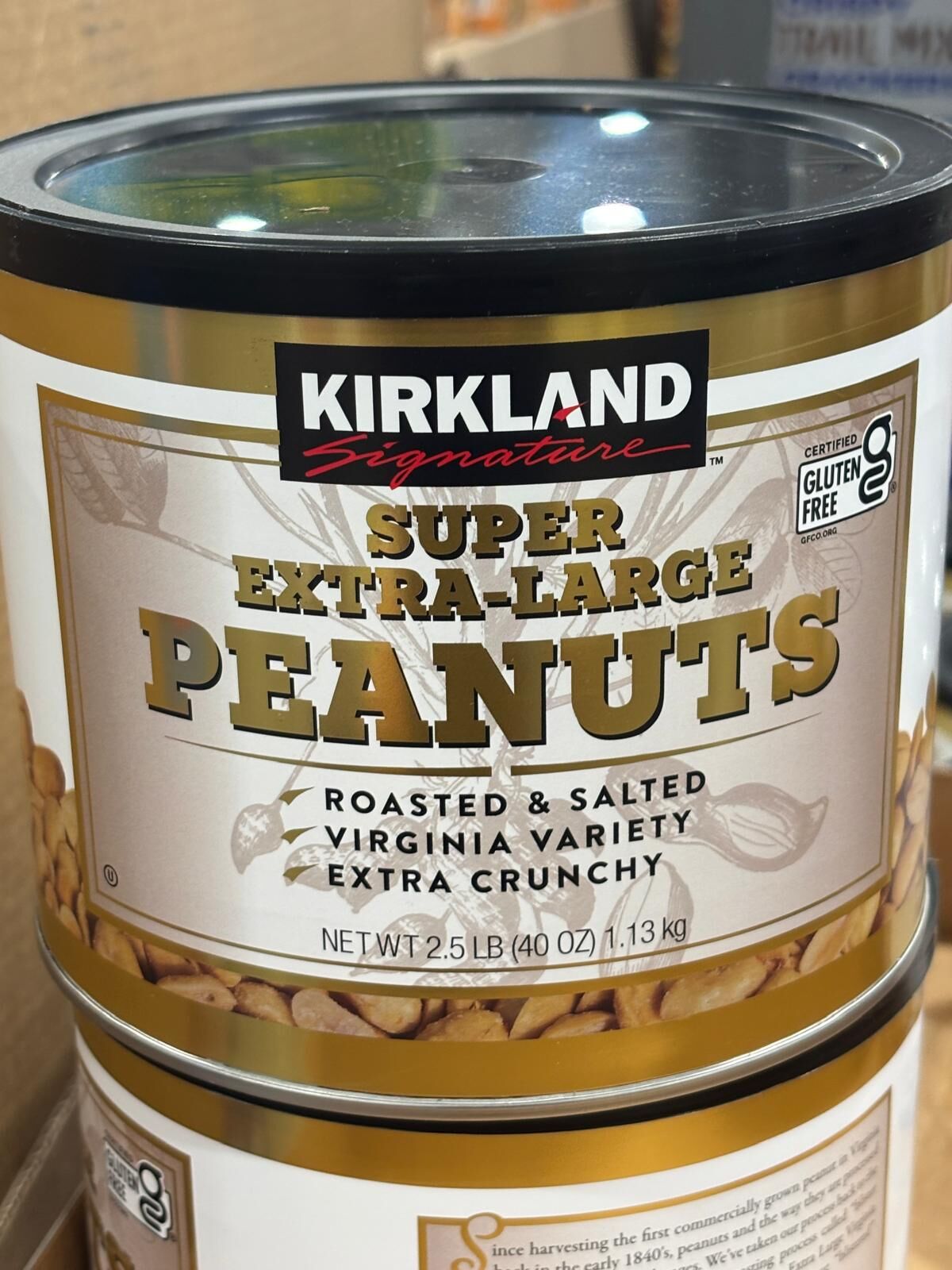YN086 Kirkland Signature 特大花生(烘烤鹹味) 1.13KG EXP: 10.2026