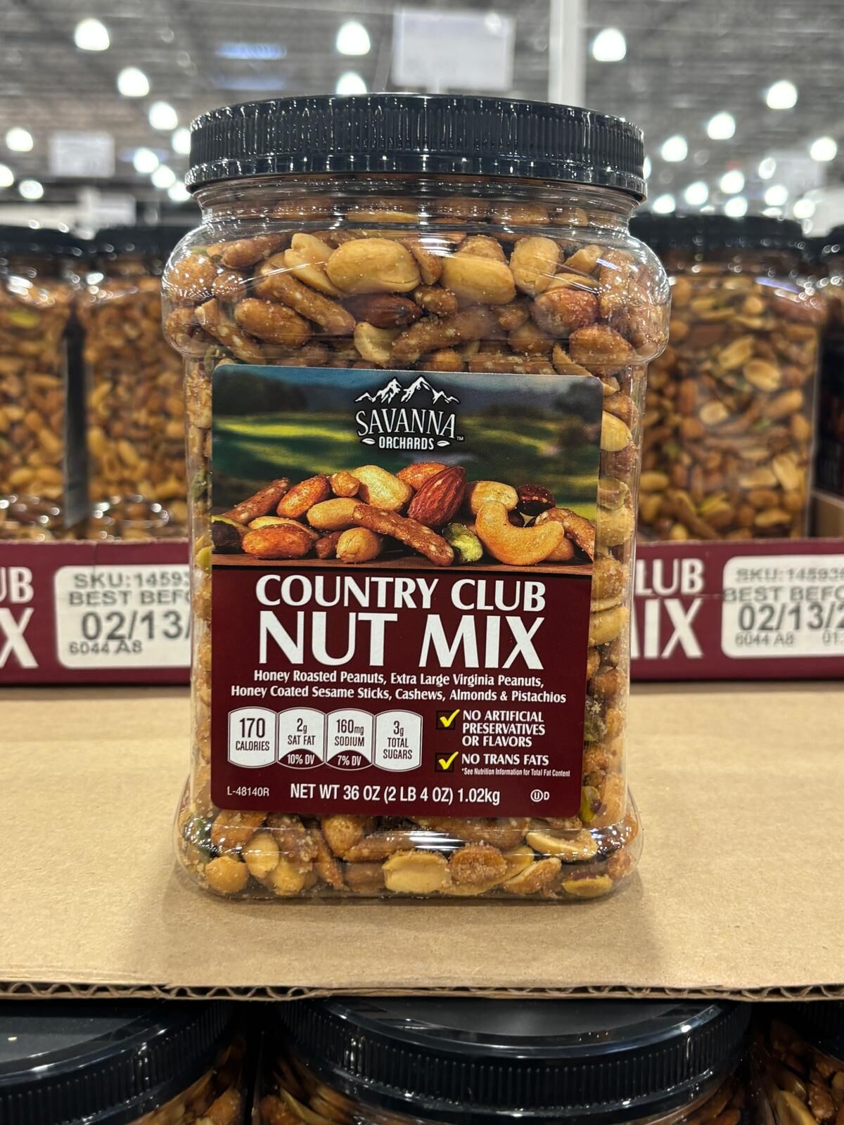 YN085 Savanna Orchards Country 混合堅果零食 1.02KG EXP: 02.2027