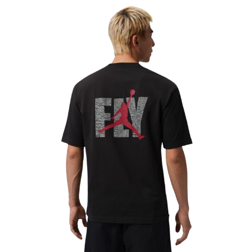 【官網限定】NIKE AS M JORDAN ELE GFX SS CREW 爆裂紋 寬鬆短踢 黑 IF3065-010 白 IF3065-100 IV