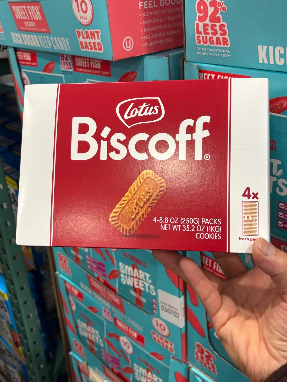 YN078 Lotus Biscoff 比利時焦糖餅乾 35.2OZ EXP: 03.2027