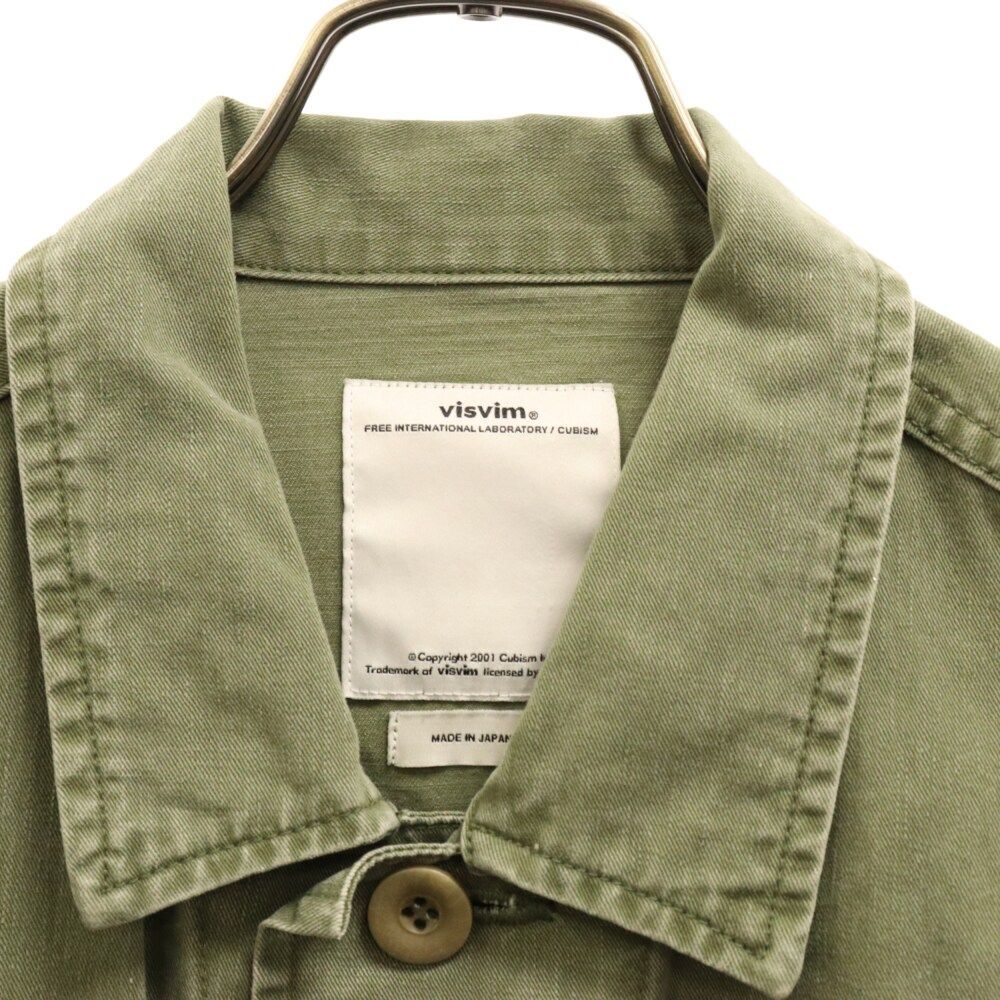 VISVIM KILGORE JACKET (( USED A )) 中古美品 - OLIVE SIZE 2 PRE ORDER ITEM (預訂中)