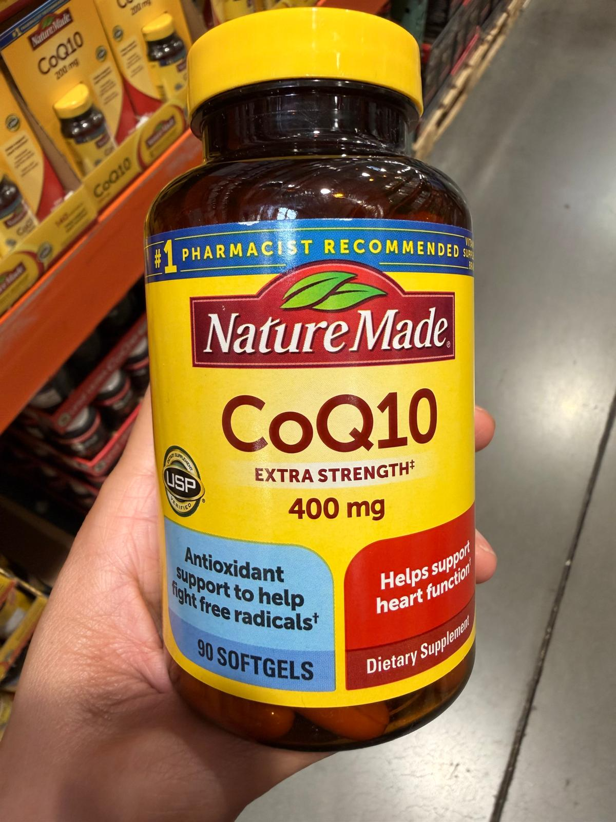 YN047 Nature Made 輔酶Q10 400毫克 EXP: 09.2028