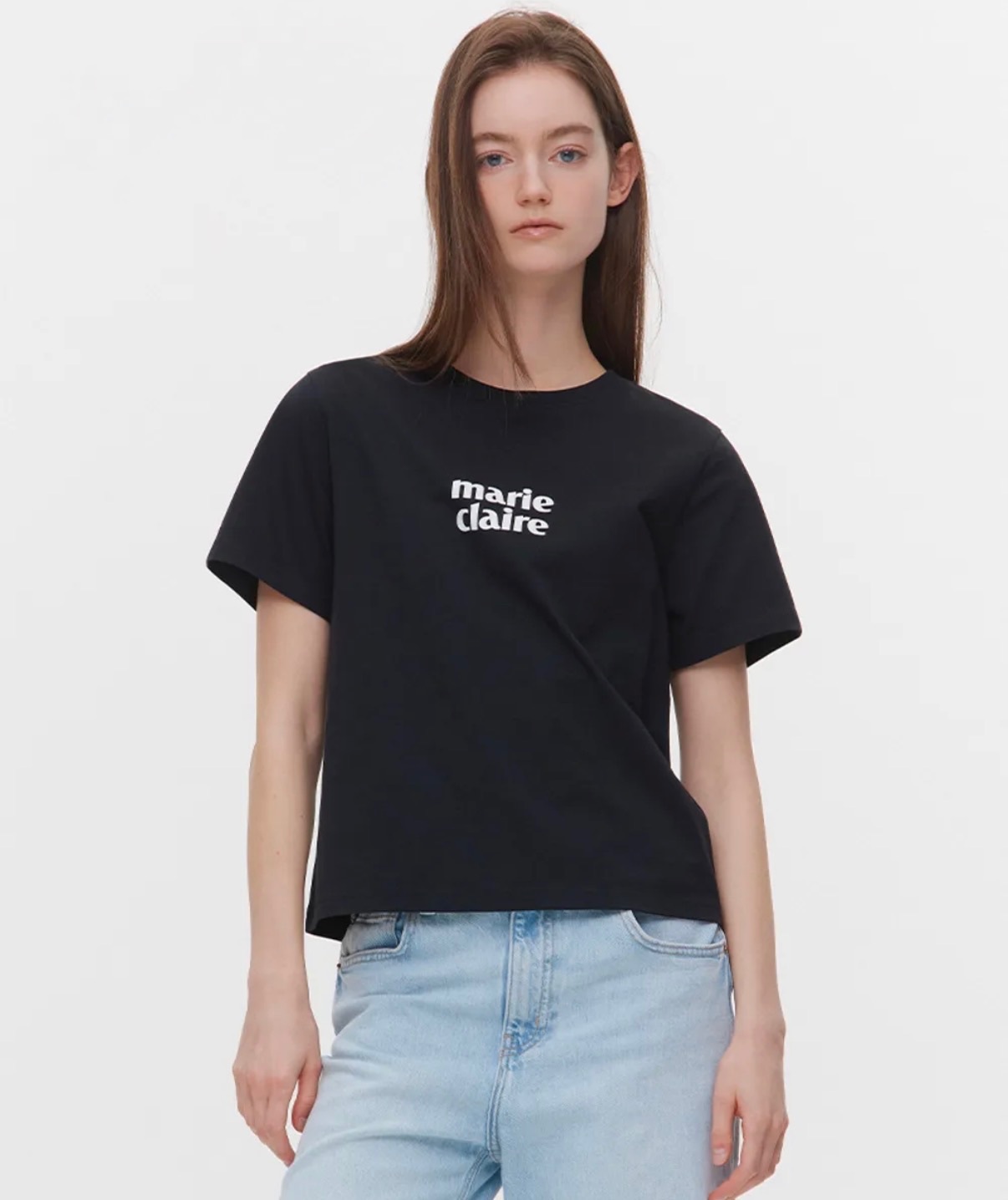 【限時2天優惠預訂】韓國MARIE CLAIRE BASIC LOGO TEE（7色）