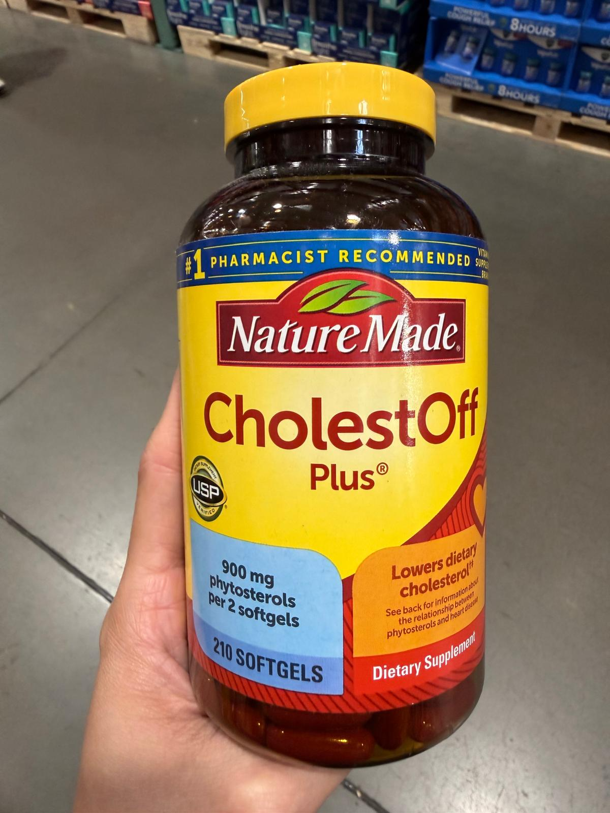 YN048 Nature Made CholestOff 植物固醇/植物甾醇加強版 210粒 EXP: 09.2027
