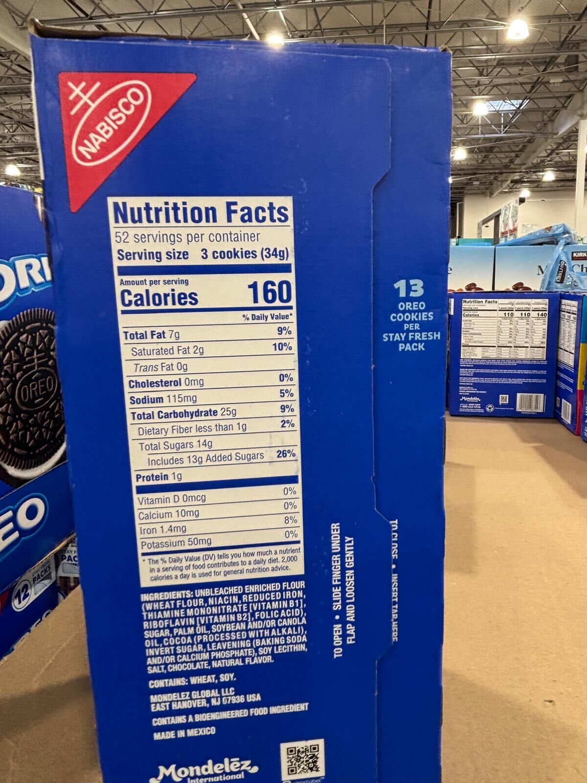 YN073 Nabisco Oreo 巧克力夾心餅乾 12PACKS EXP: 08.2026