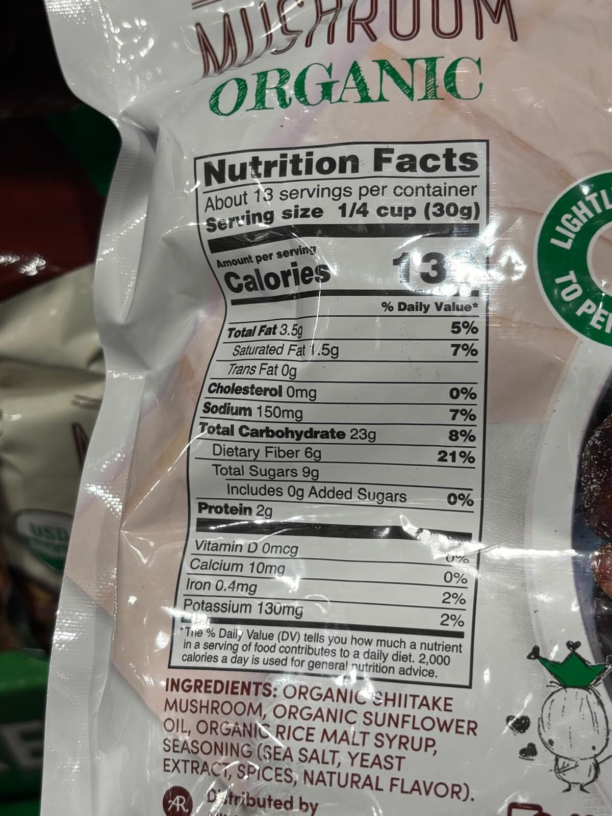 YN072 The Snak Yard 有機香菇脆片 400G EXP: 10.2027