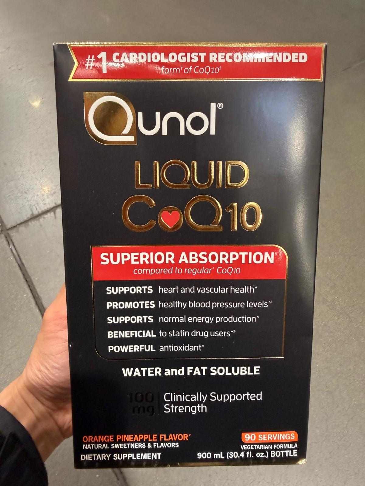 YN050 Qunol Coq10液體輔酶 900ML EXP: 07.2028