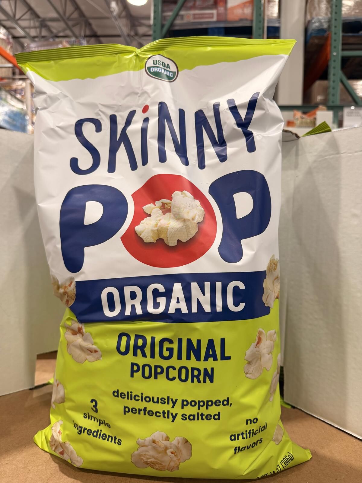 YN068 SkinnyPop 有機經典爆米花 396G EXP: 10.2026