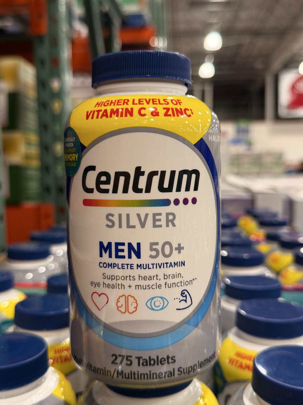 YN055 Centrum Silver 男士50+ 綜合維他命 275片 EXP: 10.2027