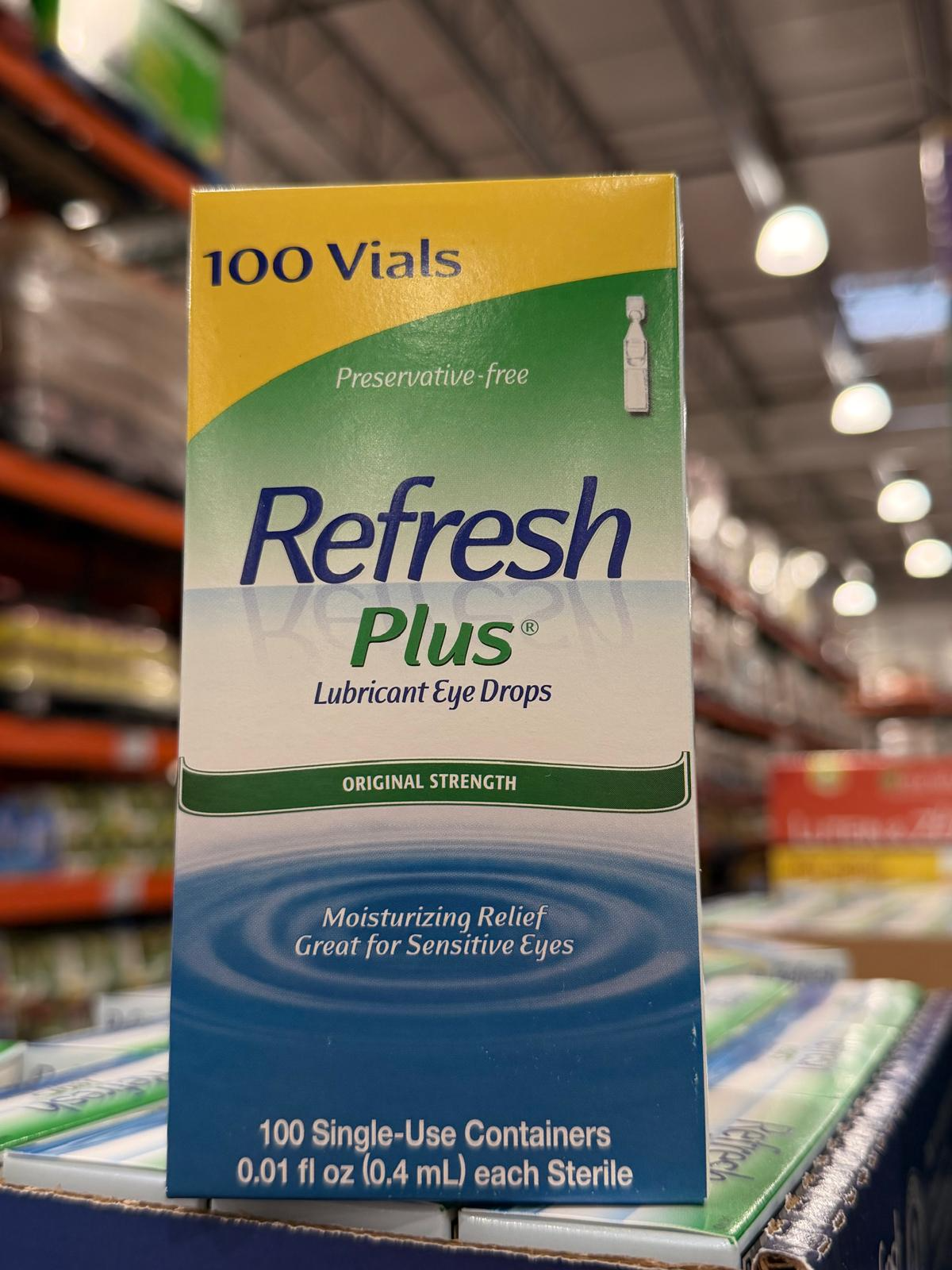 YN058 llergan Refresh Plus 亮視滋潤滴眼液 0.4ML EXP: 02.2027