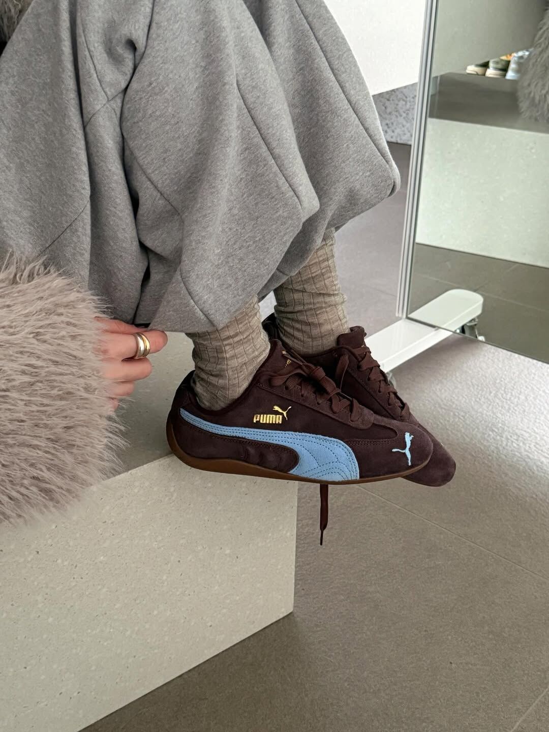 PUMA Speedcat OG 日本限定 摩卡藍 摩卡棕 金標 賽車 薄底 復古鞋 40169829