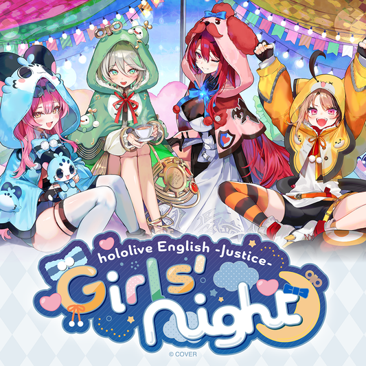 「官品代購」hololive English -Justice- Girls’ Night 💄👧🍵🐱
