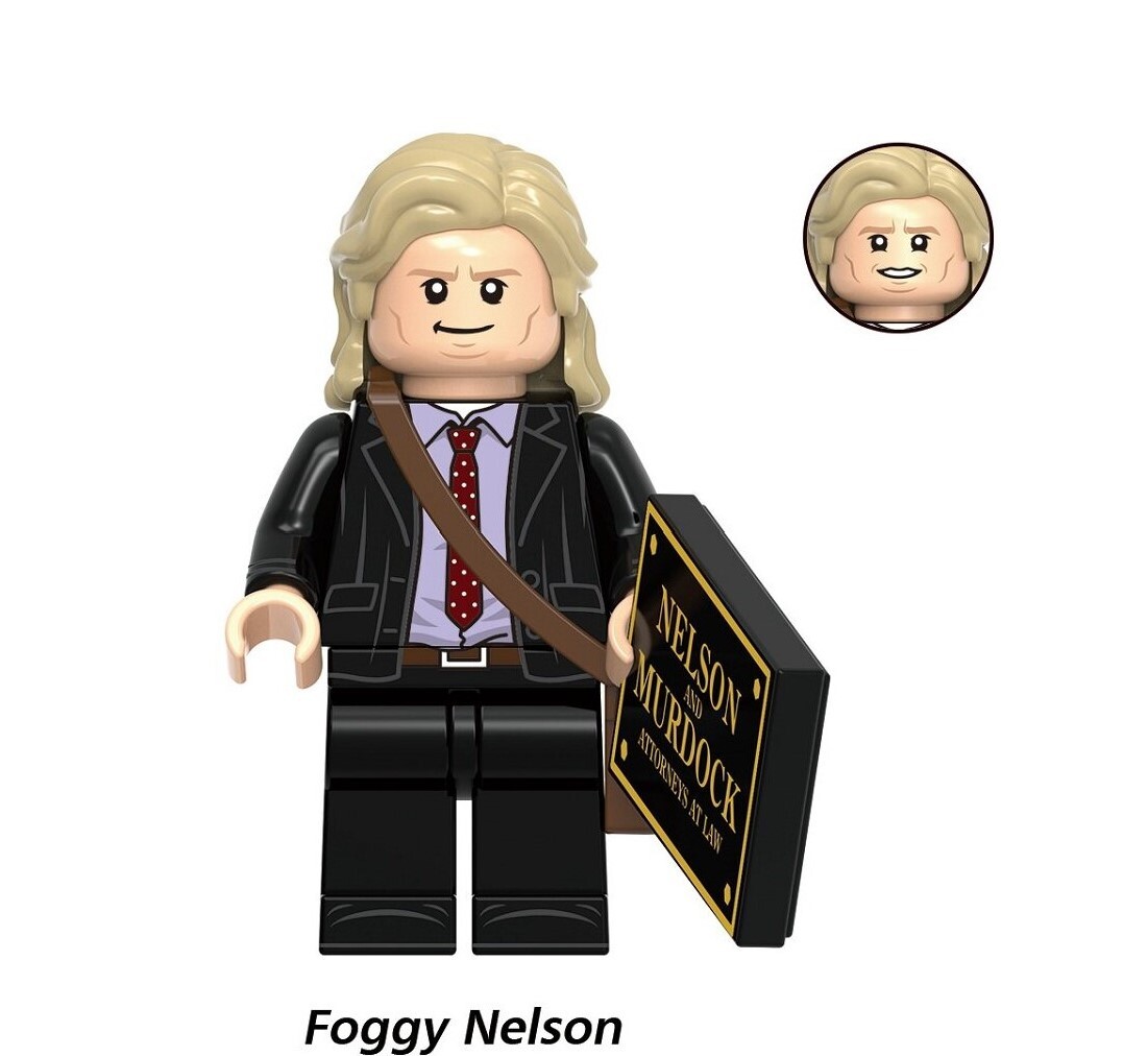 Daredevil Foggy Nelson DC Custom Minifigures Minifigs Fit Lego G0198 GH0767