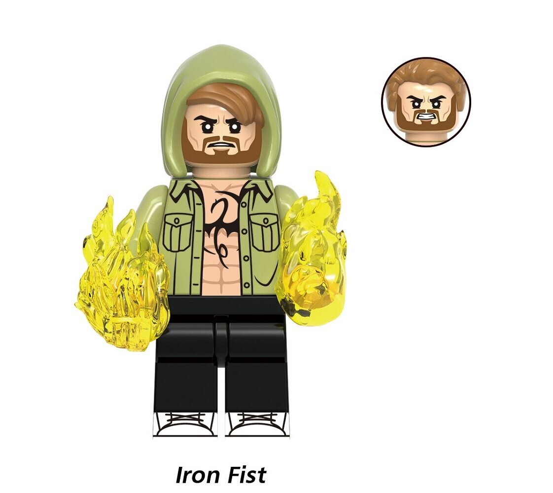 Daredevil Iron First DC Custom Minifigures Minifigs Fit Lego G0198 GH0768