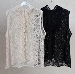 0420SZ16-SZHK-CLOS-網紗蕾絲馬甲背心(A16)