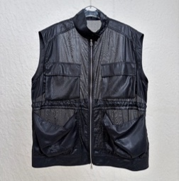 0420SZ19-SZHK-CLOS-半透造型拉鍊馬甲(A19)