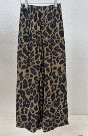 0420SZ20-SZHK-CLOS-歐美風豹紋鬆緊腰闊腿褲(A20)