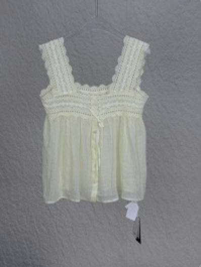 0420SZ06-SZHK-CLOS-休閒娃娃蕾絲吊帶背心(A6)