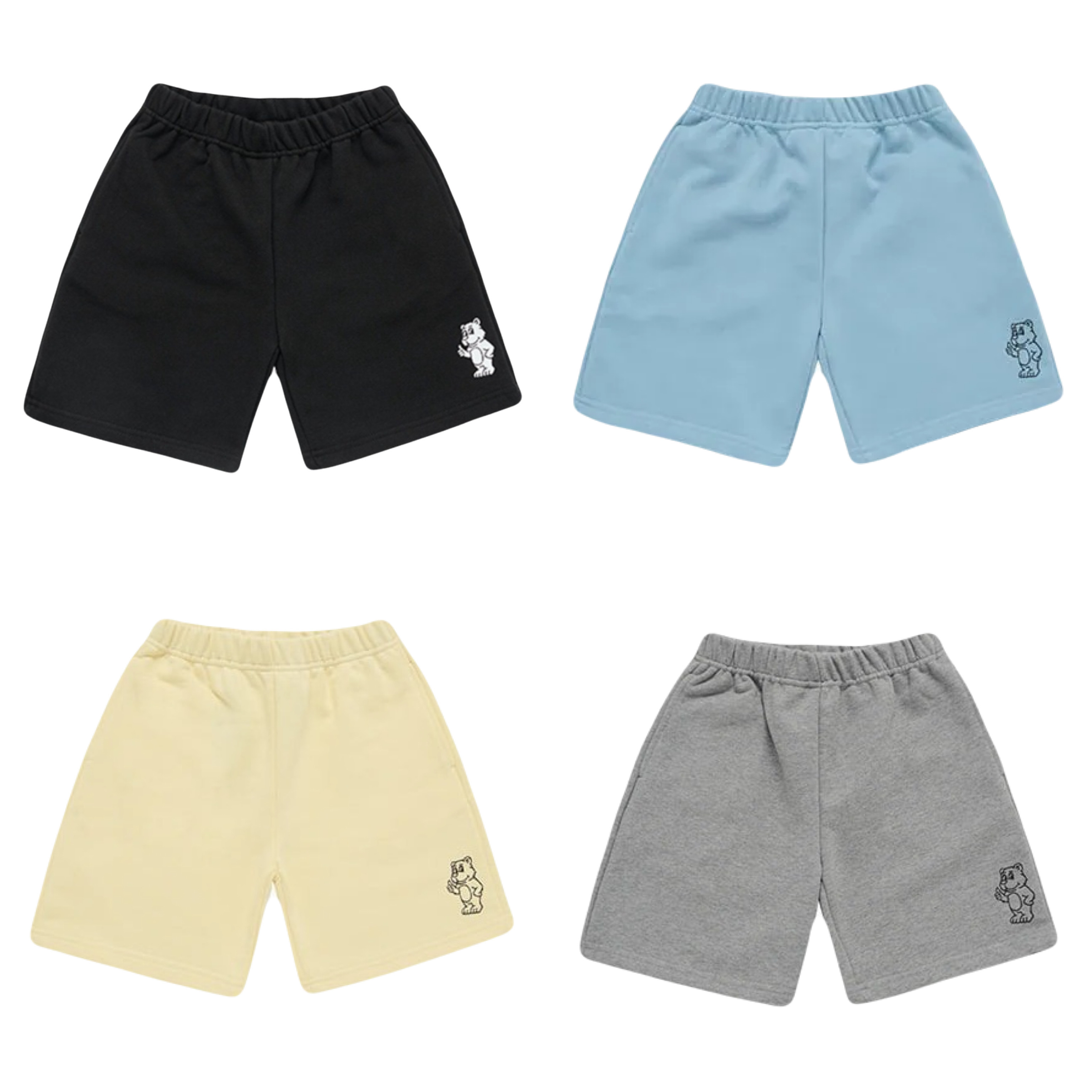 【27】ADLV KIDS BASIC AC BEAR SHORT PANTS (4個尺碼 / 4色選擇)