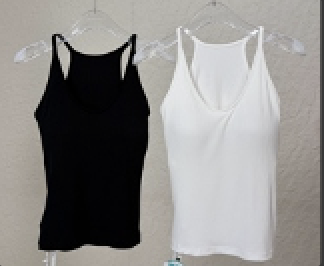 0420SZ09-SZHK-CLOS-淨色帶胸墊美背工字吊帶(A9)